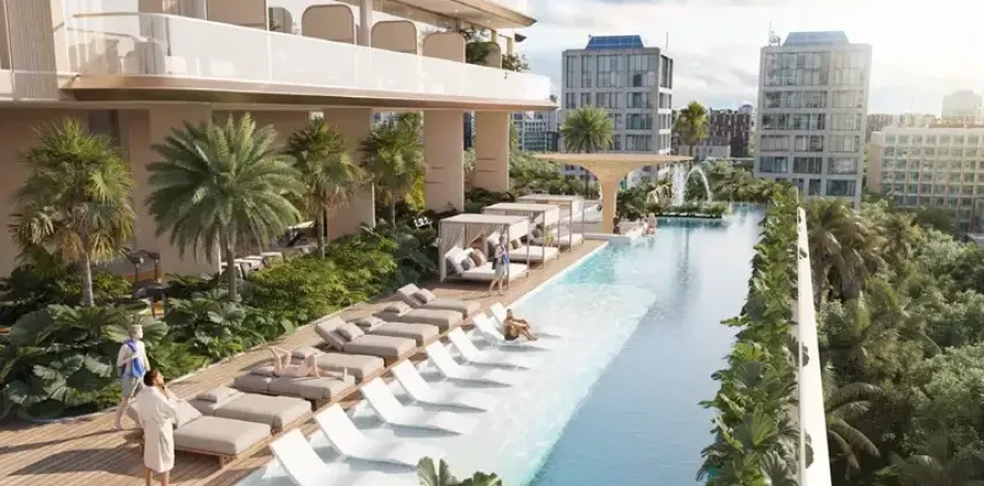 Apartament në Mizin, Dubai, Emiratet e Bashkuara Arabe 1 dhomë gjumi, 39 m2. № 729303