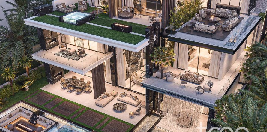 Vila v Damac Lagoons, Dubai, SAE 7 ložnice, 991.55 m² Č.: 741016