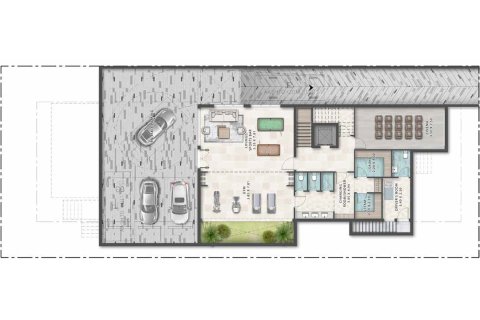 Vila v Damac Lagoons, Dubai, SAE 7 ložnice, 991.55 m² Č.: 741016 - fotografie 15