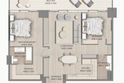Apartment in CAPE HAYAT in Mina Al Arab, Ras Al Khaimah, UAE 1 room, 43 sq.m. № 704989 - photo 9