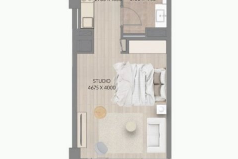 Apartment in CAPE HAYAT in Mina Al Arab, Ras Al Khaimah, UAE 1 room, 43 sq.m. № 704989 - photo 7