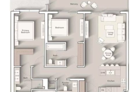 Apartment in ART BAY in Al Jaddaf, Dubai, UAE 1 room, 40 sq.m. № 704986 - photo 8