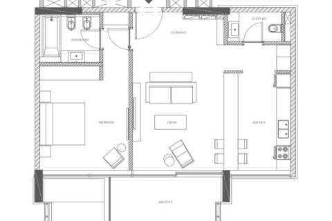 Apartment in Sealine Residence in Al Zorah, Ajman, UAE 1 bedroom, 87 sq.m. № 704984 - photo 20