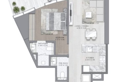 Penthouse in ALTITUDE DE GRISOGONO in Business Bay, Dubai, UAE 1 room, 41 sq.m. № 704985 - photo 9