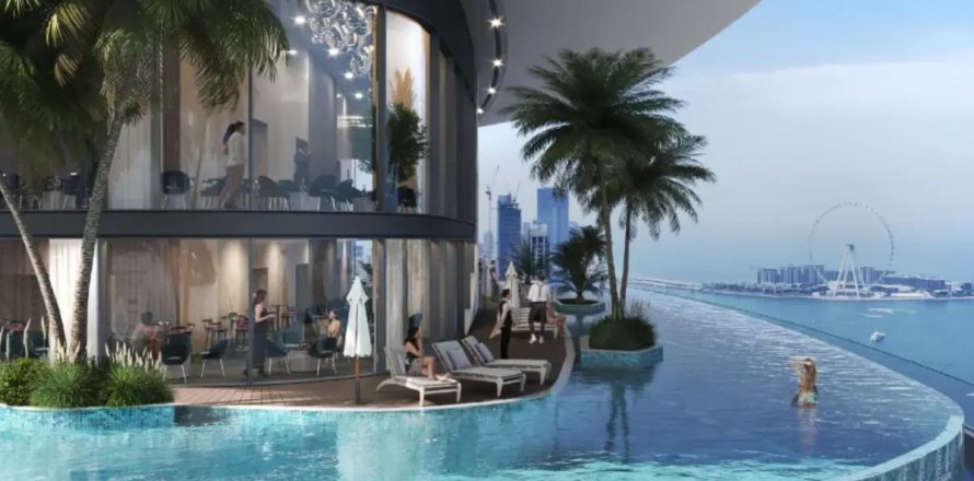 Leilighet i Dubai Harbour, Dubai, Emiratene 1 soverom, 79.7 kvm nr. 705649