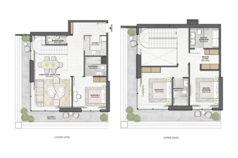 Dzīvoklis Maritime City, Dubaijā, AAE 1 istaba, 71 m2 Nr. 690096 - attēls 8