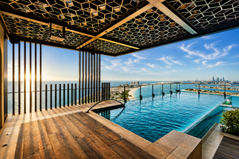 Appartement à Palm Jumeirah, Dubai, EAU: 4 chambres, 641 m2 № 734193