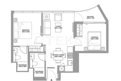 Leilighet til salgs i Umm Al Quwain, Emiratene 3 soverom, 187 kvm Nr. 661928 - Foto 16