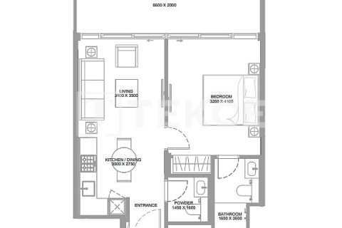 Leilighet til salgs i Umm Al Quwain, Emiratene 3 soverom, 187 kvm Nr. 661928 - Foto 11