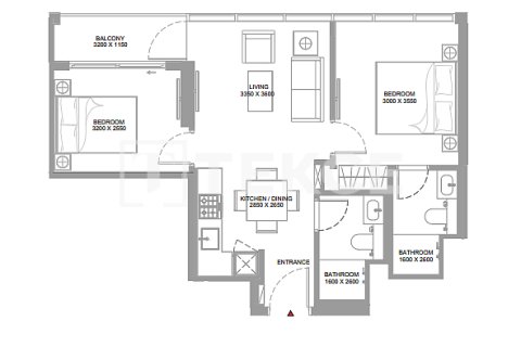Lägenhet till försäljning i Umm Al Quwain, UAE 1 sovrum, 46 kvm Nr. 661926 - fotografi 15