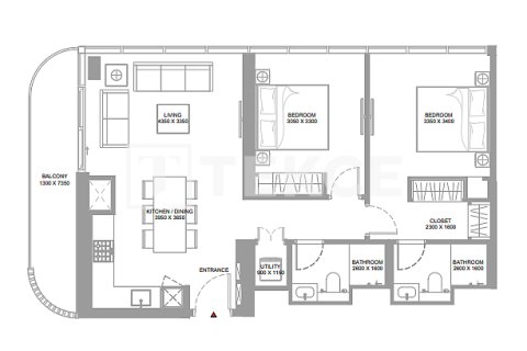 Lägenhet till försäljning i Umm Al Quwain, UAE 1 sovrum, 46 kvm Nr. 661926 - fotografi 19