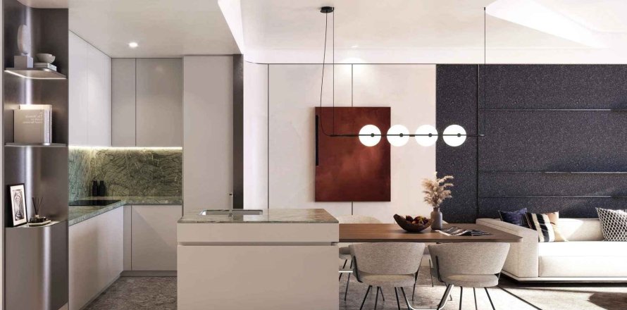 Apartemen di Palazzo Tissoli di Al Marjan Island, Ras Al Khaimah, UEA 1 kamar tidur, 91.38 m2 nomor 647250