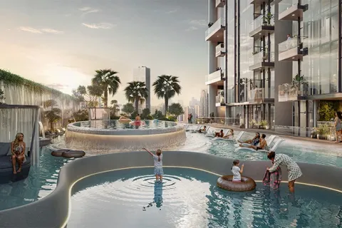 Appartamento in vendita a Jumeirah Village Circle, Dubai, EAU 1 camera da letto, 43 mq. № 729402 - foto 1