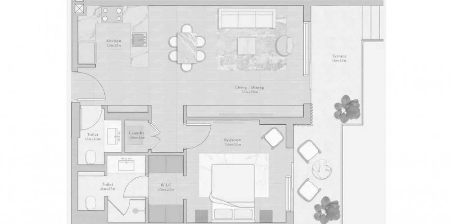 Apartment in Emerge Residences in Nadd Al Sheba, Dubai, UAE 1 bedroom, 86.4 sq.m. № 637833