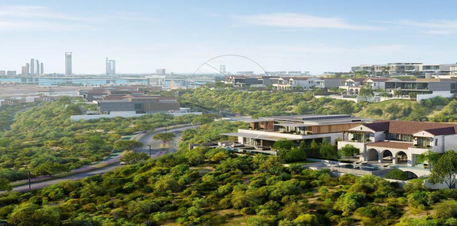 Vilă în Al Hudayriat Island, Abu Dhabi, EAU 4 dormitoare, 465 mp.  №725794