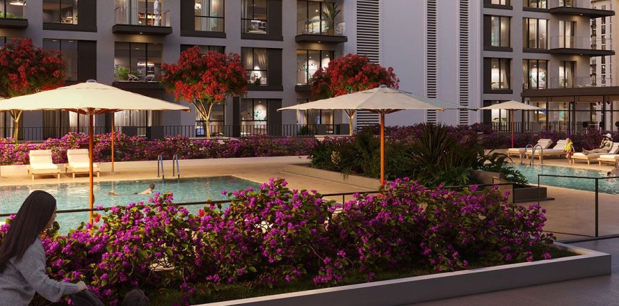 Huoneisto Town Square, Dubai, Arabiemiraatit 1 makuuhuone, 59.8 m2 № 699923