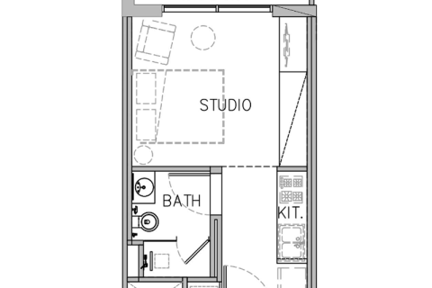 Apartment til salg i Dubai, UAE 1 værelse, 30 kvm № 732618 - foto 6