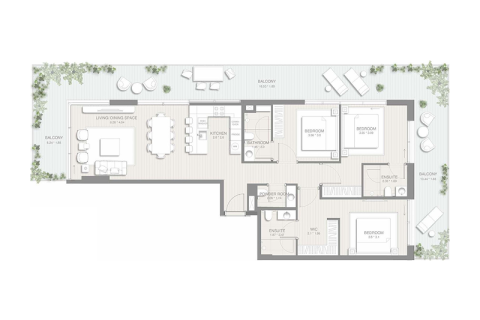 Купить квартиру в Jumeirah Village Triangle, Дубай, ОАЭ 1 комната, 39м2, № 732616 - фото 7