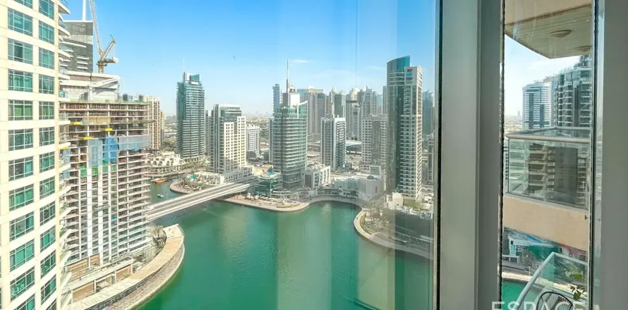 Пәтер Дубай Марина, БАӘ-да 1 жатын бөлме, 89 м² № 659869