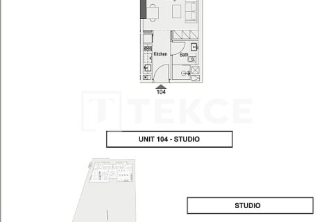 Appartement te koop in Dubai, VAE 2 slaapkamers, 105 vr.m., nr 652484 - foto 14