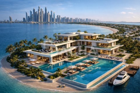 Vila v Palm Jebel Ali, Dubai, SAE 7 spální, 8418 m2 č. 740573