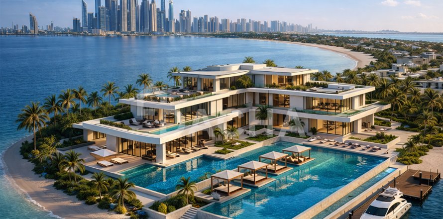Villa Palm Jebel Ali, Dubaijā, AAE 7 istabas, 8418 m2 Nr. 740573