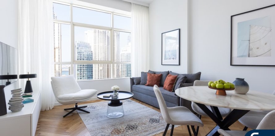 آپارتمان در Dubai Marina، Dubai ، امارات متحده عربی 2 خوابه ، 89 متر مربع.  شماره 697879