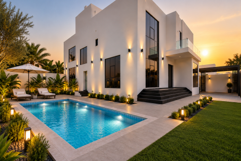 Villa sa Dubai, UAE 5 silid-tulugan, 929.96 sq.m. № 749601
