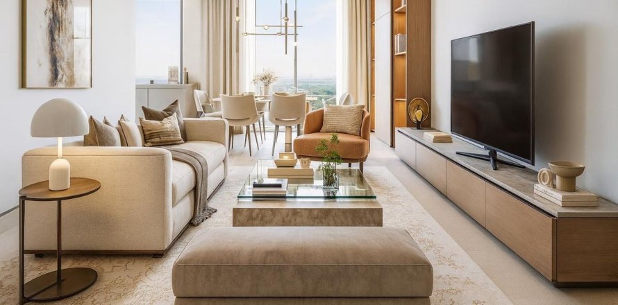Dubai、UAEにあるマンション 1ベッドルーム、109.6 m2 No689419