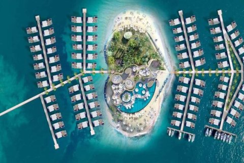 Apartment i The World Islands, Dubai, UAE 38 kvm № 738693