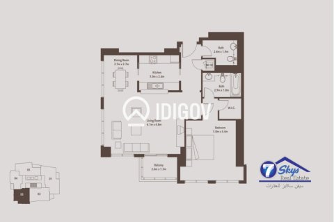 Downtown Dubai (Downtown Burj Dubai)、Dubai、UAE にあるマンションの賃貸物件 1ベッドルーム、101.36 m2、No737019 - 写真 9