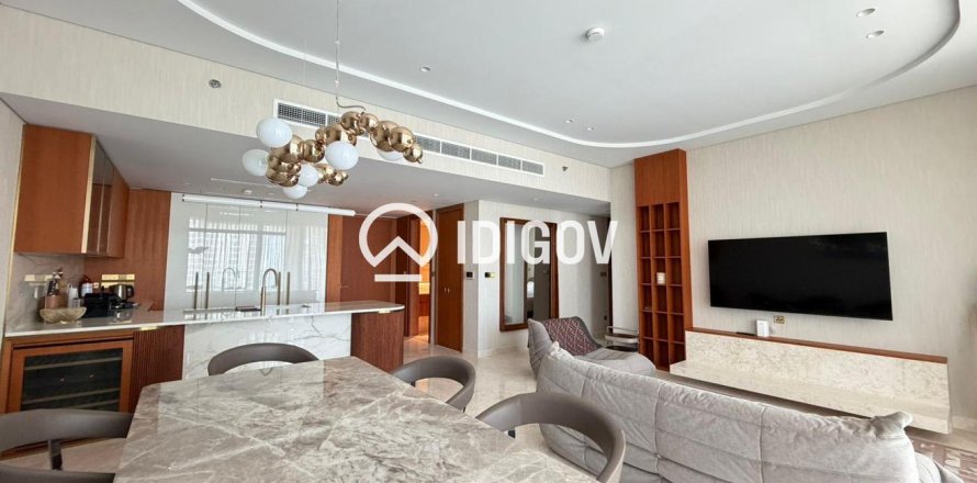 Palm Jumeirah, Dubai, संयुक्त अरब अमीरात में अपार्टमेंट, 2 बेडरूम, 137.03 वर्ग मीटर, संख्या 739167