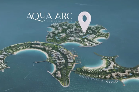 Müüa korter asukohaga Al Marjan Island, Ras Al Khaimah, AÜE: 1 magamistoaga, 121 m² Nr 656554 - pilt 1