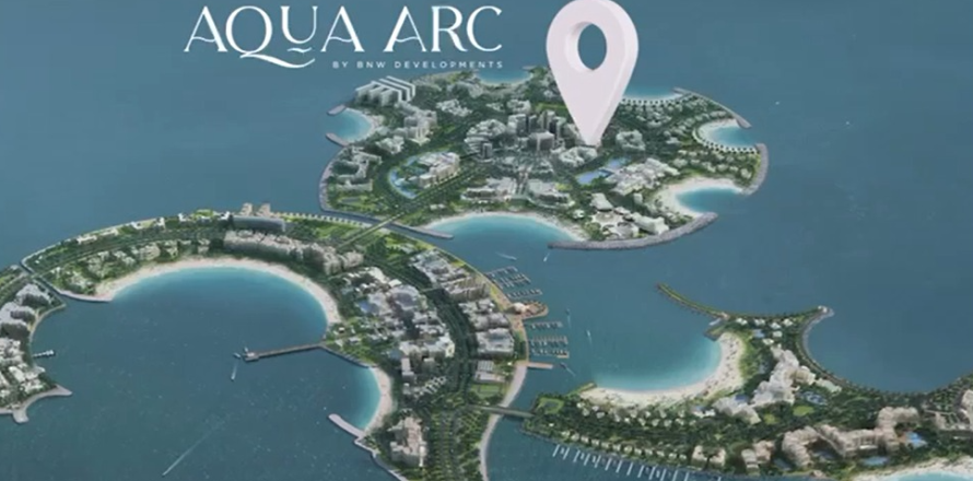 Korter asukohaga Al Marjan Island, Ras Al Khaimah, AÜE: 1 magamistoaga, 121 m² Nr 656554