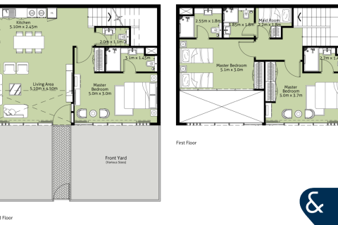 Casa urbana para arrendamento em Dubai Land, Dubai, EAU 3 quartos, 142 m2 № 671350 - foto 23