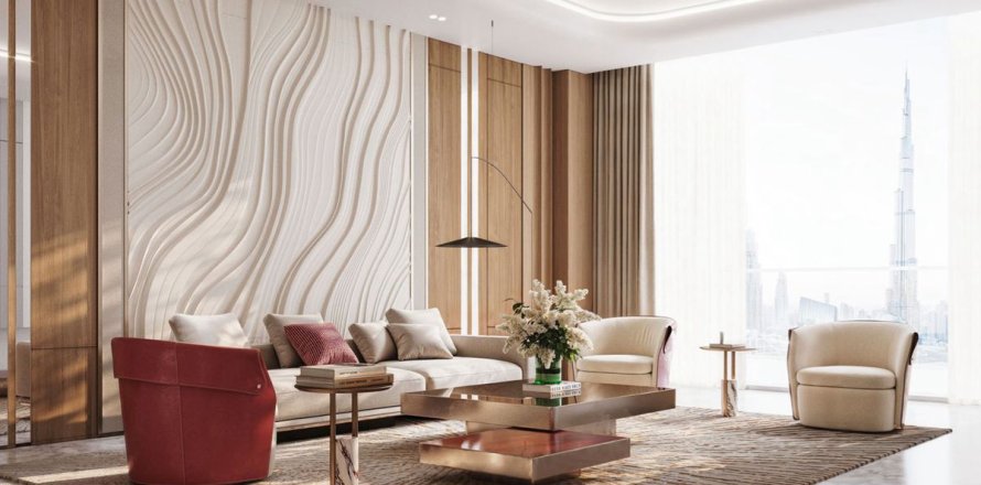 Apartament în Downtown Dubai (Downtown Burj Dubai), Dubai, EAU 2 dormitoare, 117.1 mp.  №647802