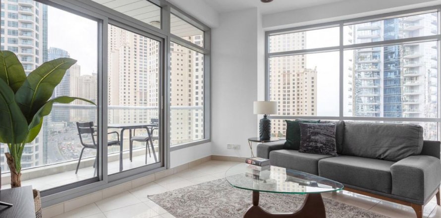阿联酋 Dubai Dubai Marina 公寓  1 卧, 97.7 平方米 , 编号 635939