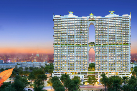 Apartman u gradu Majan, Dubai, UAE 1 soba, 40 m2 Br. 729822