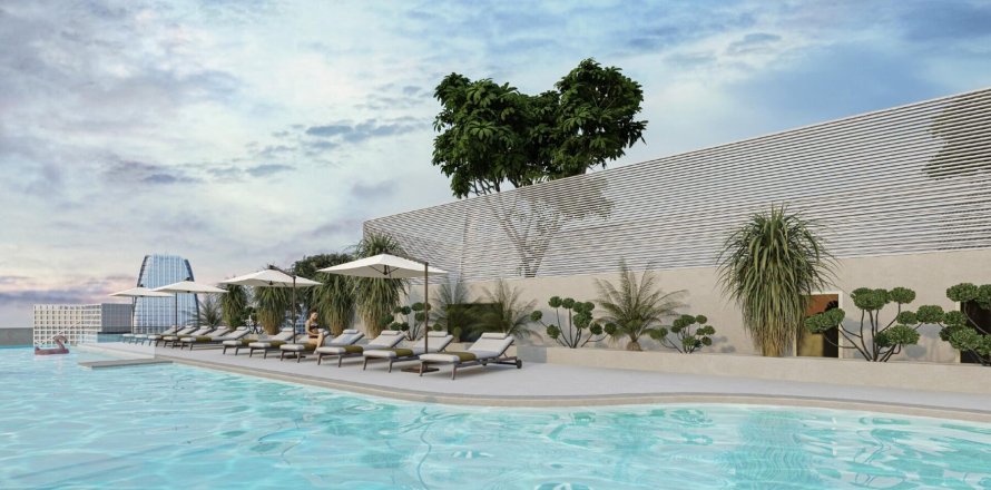 Apartament në Dubai, Emiratet e Bashkuara Arabe 1 dhomë, 41 m2. № 729823