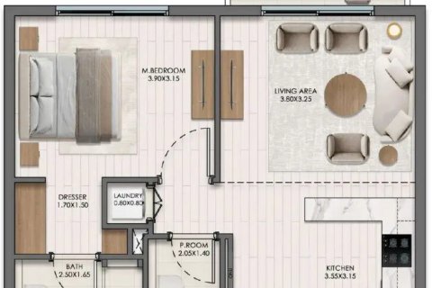 Dzīvoklis Dubaijā, AAE 1 istaba, 57 m2 Nr. 729825 - attēls 12