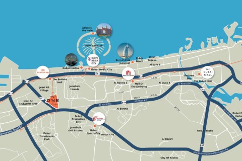 Affär till försäljning i Al Furjan, Dubai, UAE 37.8 kvm Nr. 652088 - fotografi 3