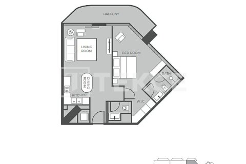 Huoneisto Dubai, Arabiemiraatit 2 makuuhuonetta, 103 m2 № 668996 - kuva 25