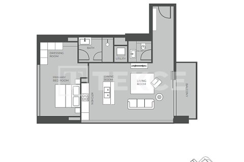 Dubai、UAE にあるマンション販売中 1ベッドルーム、67 m2、No668995 - 写真 29