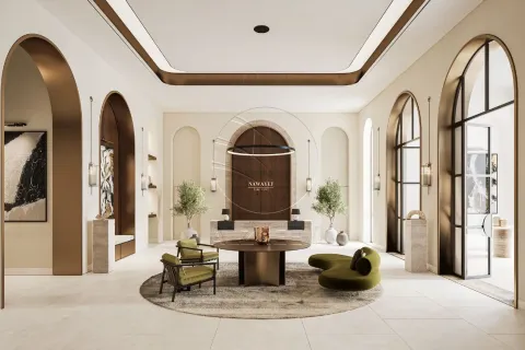 Huoneisto Al Hudayriat Island, Abu Dhabi, Arabiemiraatit 1 makuuhuone, 97 m2 № 662978 - kuva 9