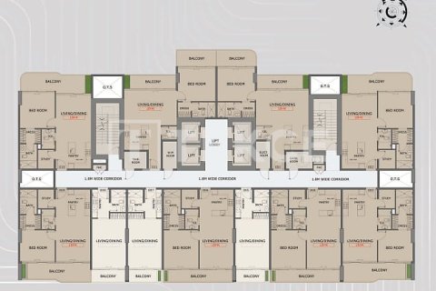 Appartement te koop in Jumeirah Village Circle, Dubai, VAE 1 slaapkamer, 83 vr.m., nr 696596 - foto 13