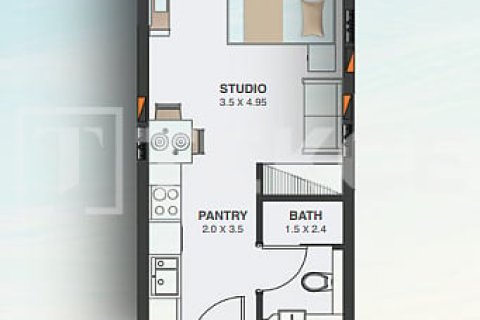 Appartement te koop in Dubai Land, Dubai, VAE 2 slaapkamers, 123 vr.m., nr 696595 - foto 11