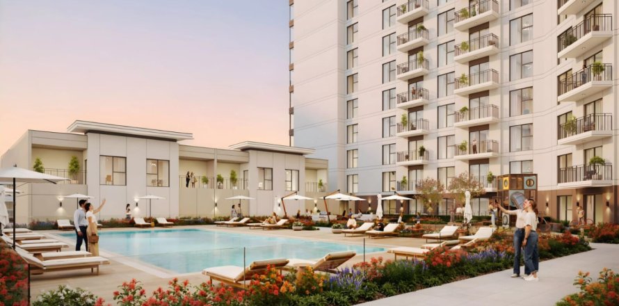 Appartamento a Town Square, Dubai, EAU 2 camere da letto, 83 mq. № 680285