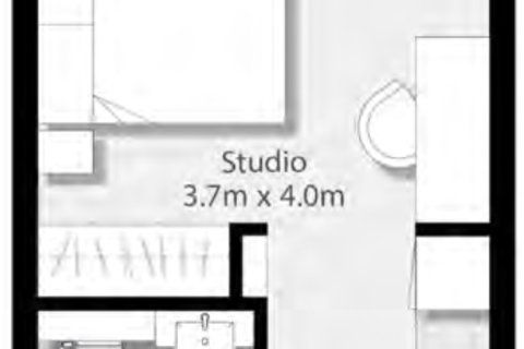 Appartamento in vendita a Aljada, Sharjah, EAU 1 camera, 27 mq. № 728540 - foto 7
