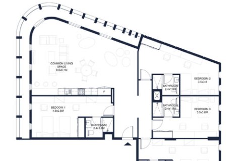 Apartament na sprzedaż w Aljada, Sharjah, ZEA 1 sypialnia, 29 mkw., nr 728537 - zdjęcie 7