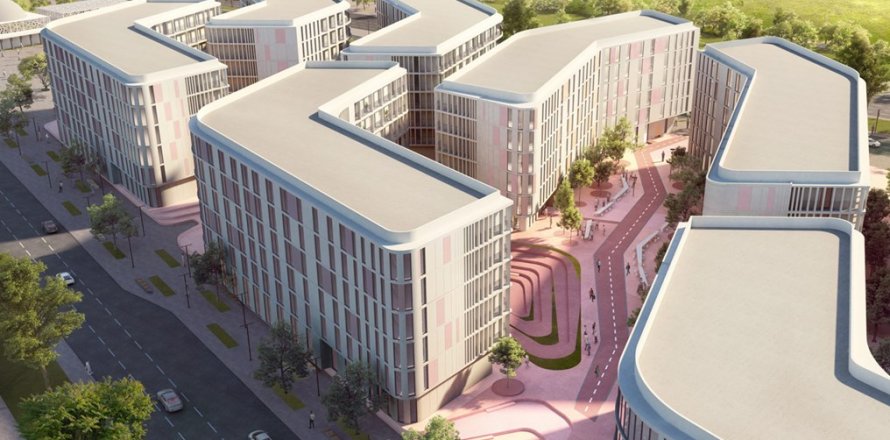 Apartament w Aljada, Sharjah, ZEA 1 sypialnia, 29 mkw. nr 728537